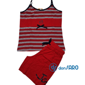 Pigiama donna spalla stretta e short, Marta Marzotto 4027