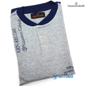 Pigiama uomo caldo cotone Nazareno Gabrielli U1015