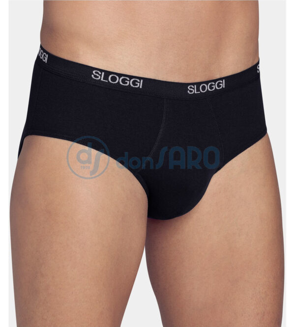SLOGGI slip uomo cotone basic midi, (2 slip) sconto 25% - immagine 15