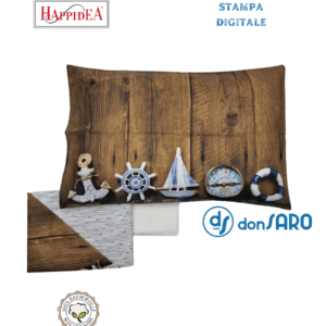 Completo lenzuola HAPPIDEA NAUTICAL SHABBY