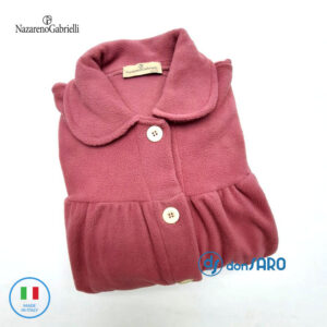 Vestaglia donna abbottonata pile pesante NAZARENO GABRIELLI