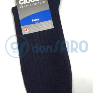 Calza lunga lana a coste SANITARIA CIOCCA 559