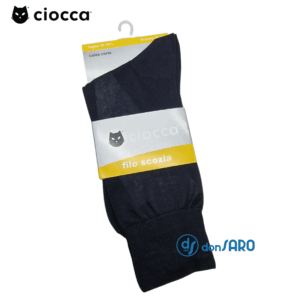 Calza uomo filo di scozia corta CIOCCA 310/1