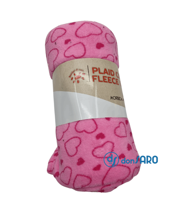 Plaid microfibra coral fleece fantasia, Gold Sofficino - immagine 14