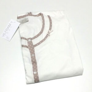 Camicia da notte aperta davanti Vilfram 10099