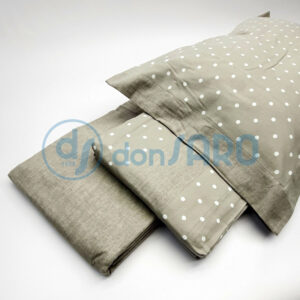 Completo Lenzuola FLANELLA letto Matrimoniale POIS