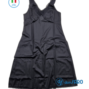 Sottoveste donna spalla larga effetto seta, Andra 80