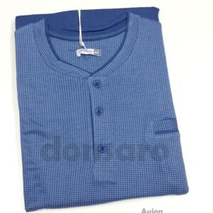 Pigiama uomo cotone Jersey lungo KARELPIU' KE8219