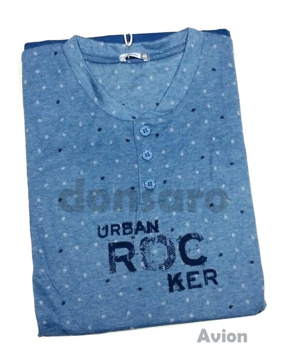 Pigiama uomo cotone Jersey lungo KARELPIU' KE8263 - immagine 7