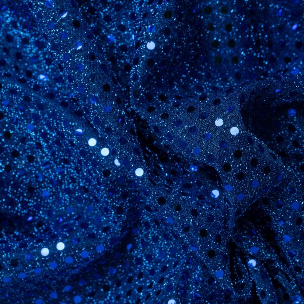 Tessuto maglina Paillettes, Lolita H 100 - immagine 3
