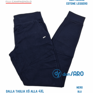 Pantalone tuta donna cotone con polsino, Campagnolo 4k181-6