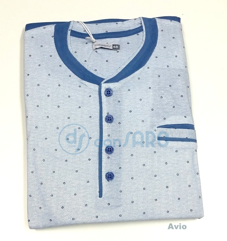 Pigiama uomo cotone pezzi, Karel 8203 – Donsaro