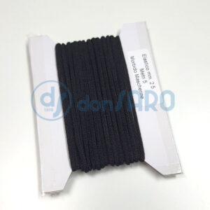 Elastico tondo morbido per mascherine mm. 2.5
