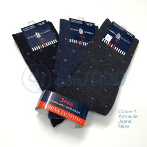 Calza Lunga Uomo caldocotone, Marina Yacthing 119 (3 paia)