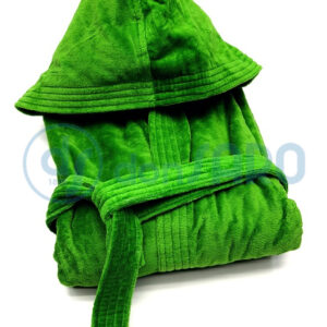 Accappatoio Uomo Spugna ciniglia con Cappuccio, Benetton