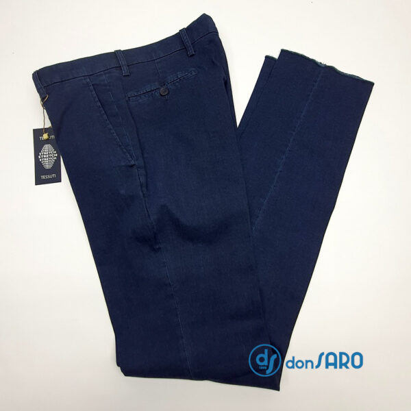 Jeans Shop Jeans Uomo Slim Fit Elasticizzati Tasca America Denim