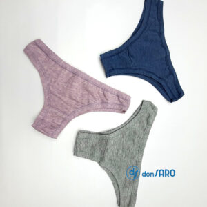 Slip Donna brasiliano colorato Cotonella GD139 D100 (3 slip)