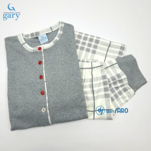 Pigiama donna caldo cotone, Gary 50030