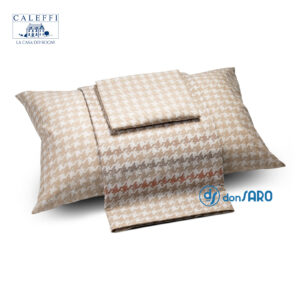 Completo lenzuola cotone matrimoniale, CALEFFI Nordica