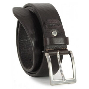 Cintura in vero cuoio volanato, Adpel 9545