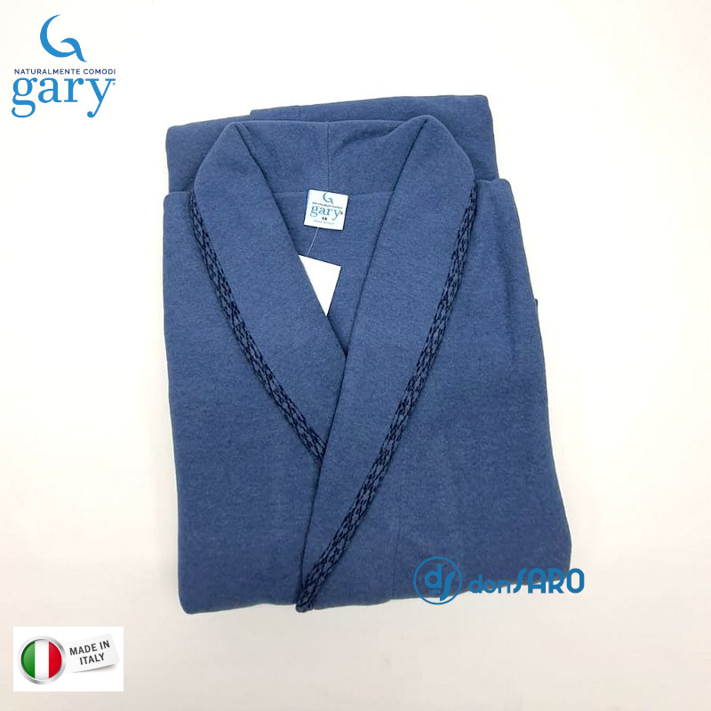 Vestaglia uomo collo scialle punto milano, Gary N60110 – Donsaro