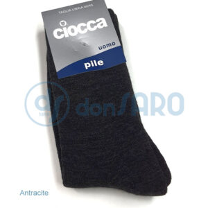 Calza uomo corta Pile CIOCCA 813/1