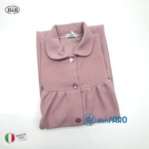 Vestaglia donna abbottonata pile, B&B 15135