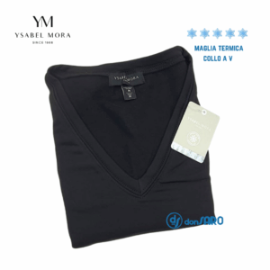 Maglia termica uomo manica lunga collo V, Ysabel Mora 70101