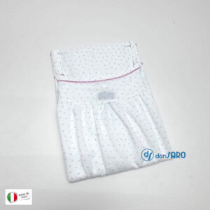 Camicia notte donna spalla stretta mussola, Linclalor 30822