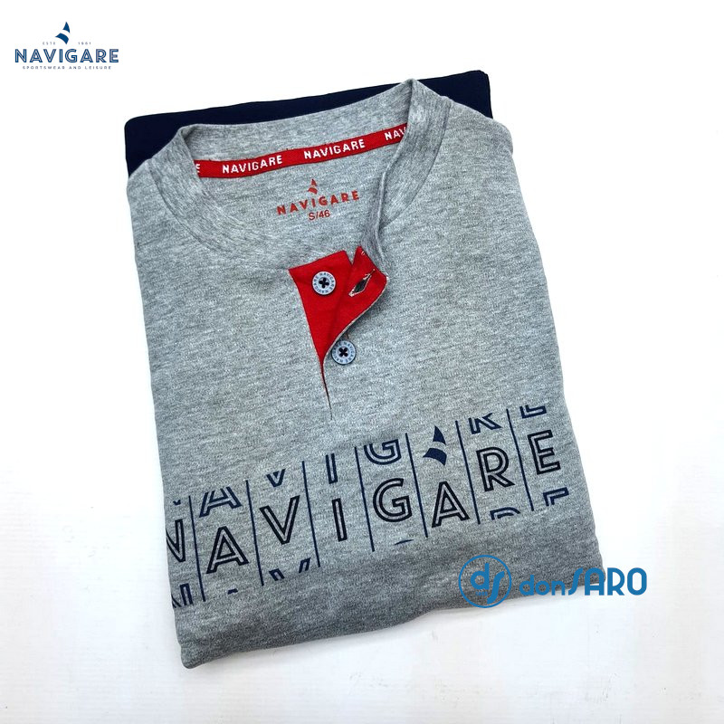 Pigiama uomo caldo cotone NAVIGARE, B2141342 – Donsaro