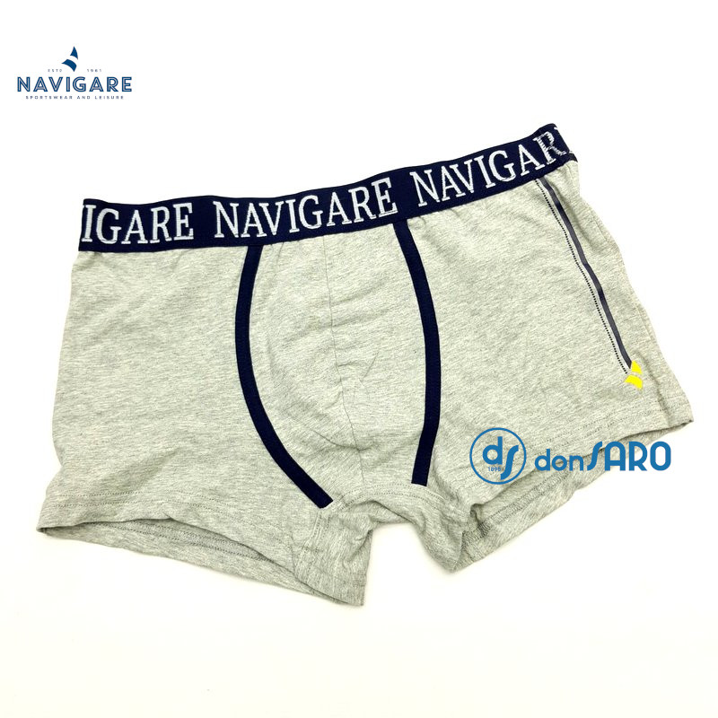 Boxer uomo tinta unita con elastico a vista colorato - NAVIGARE - I Magazzini Sorriso