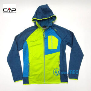 Felpa uomo con cappuccio pile tecnico Campagnolo CMP 32G4357