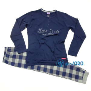 Pigiama donna caldo cotone invernale, Notteluna 7
