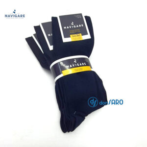 Calze lunghe uomo caldacotone blu navy, Navigare B2MC211