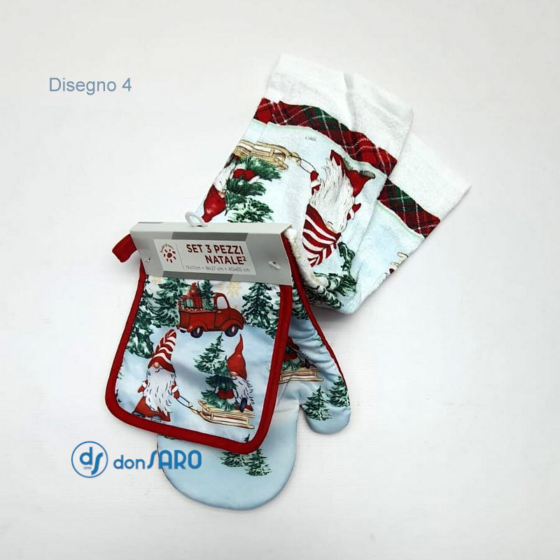Strofinaccio di Natale con renne - BEIGE - 4.00€ - Kiabi