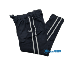 Pantalone tuta uomo calibrato in felpa senza polsino, 030G
