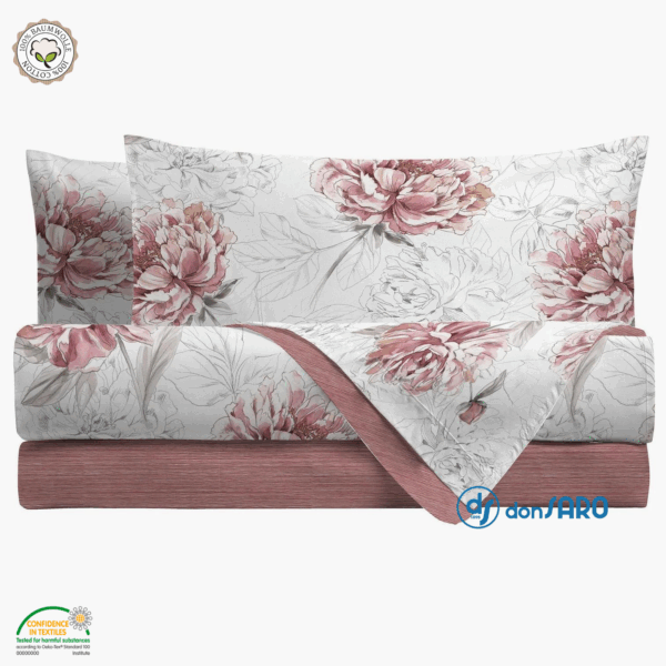 Completo letto matrimoniale floreale, Di maestro Thalia