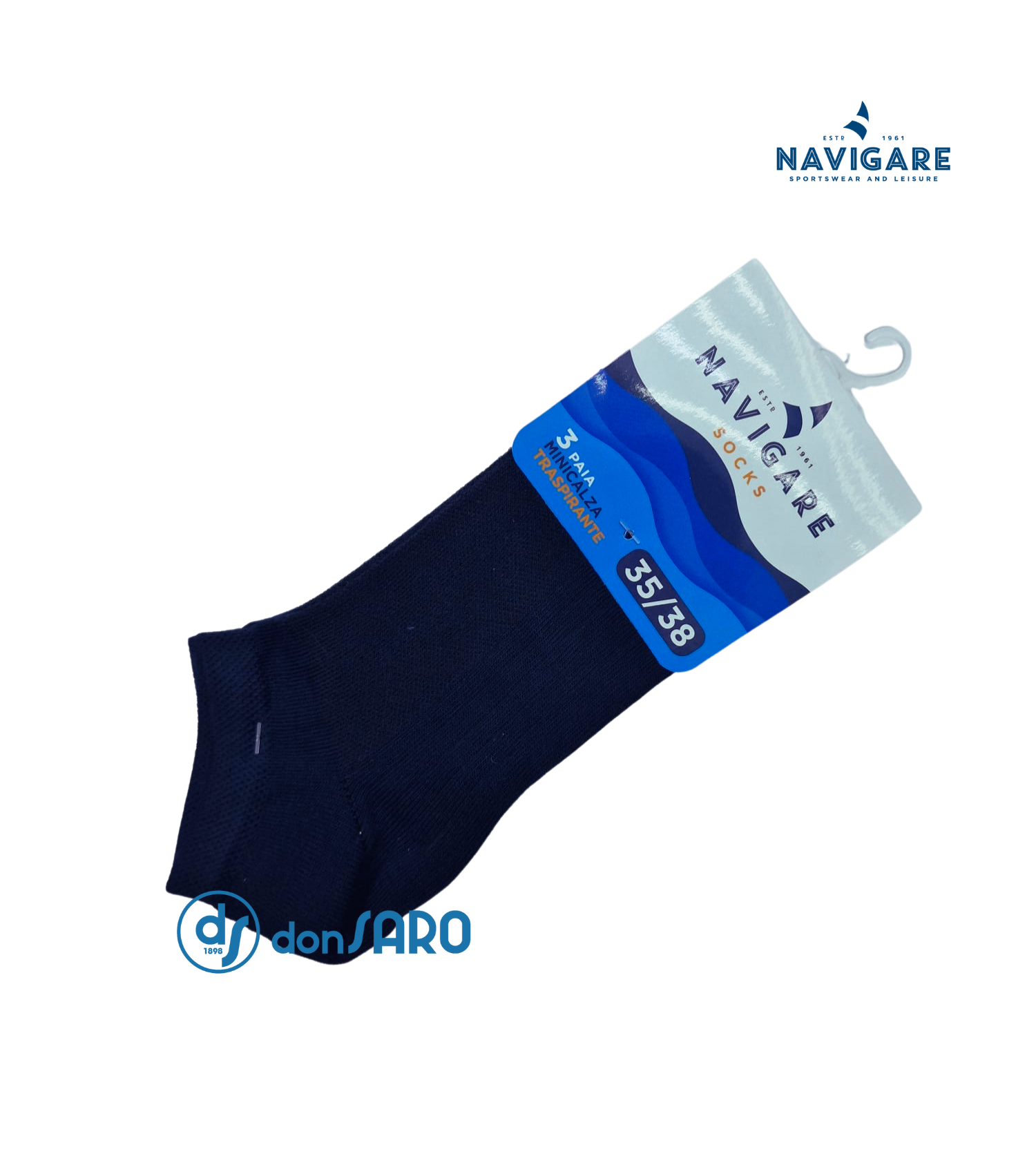 Set minicalze pedulini unisex traspiranti NAVIGARE 306 – Donsaro