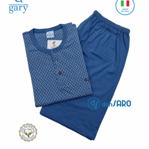 Pigiama uomo conformato manica corta jersey, Gary R65005