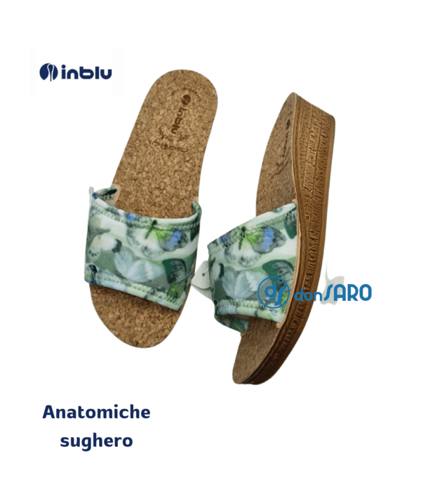 Ciabatte donna estive anatomiche sughero INBLU Stevia - immagine 5