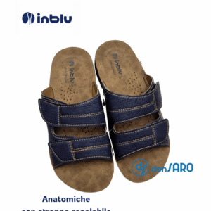 Ciabatte uomo estive regolabili con strappo, INBLU Tenno