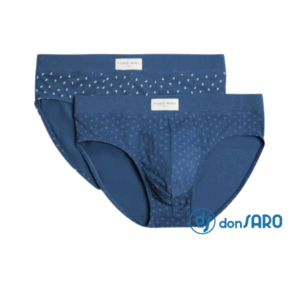 Slip uomo cotone micro fantasia, Ysabel Mora 20291 (2 paia)