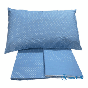 Completo lenzuola cotone, Caleffi Pois