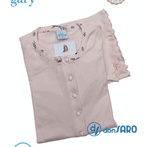 Camicia da notte donna caldo cotone, Gary S50018