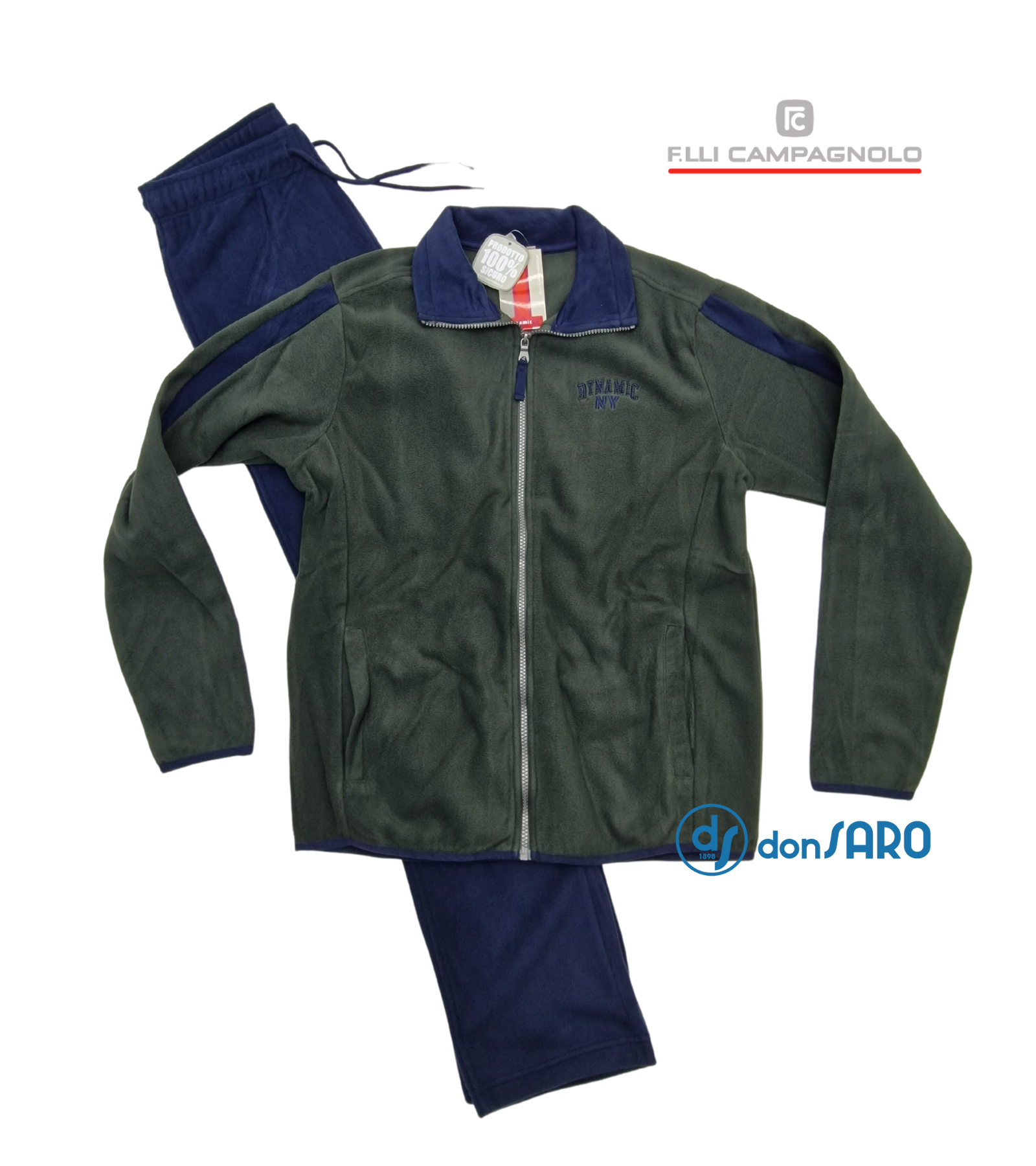 Tuta uomo pile pesante, Campagnolo 8Z77280 – Donsaro