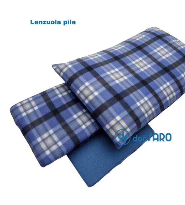 Completo lenzuola pile calde e morbide, Polo Nord - immagine 3