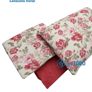 Completo lenzuola Coral morbide e calde, cape Horn