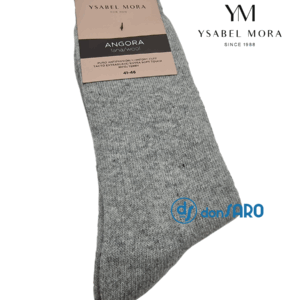Calza corta uomo lana angora, Ysabel Mora 22346