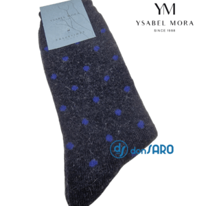 Calza corta uomo lana angora fantasia, Ysabel Mora 22890