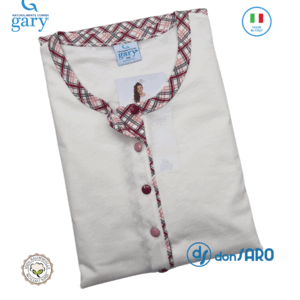 Pigiama donna cotone manica lunga, Gary L50100